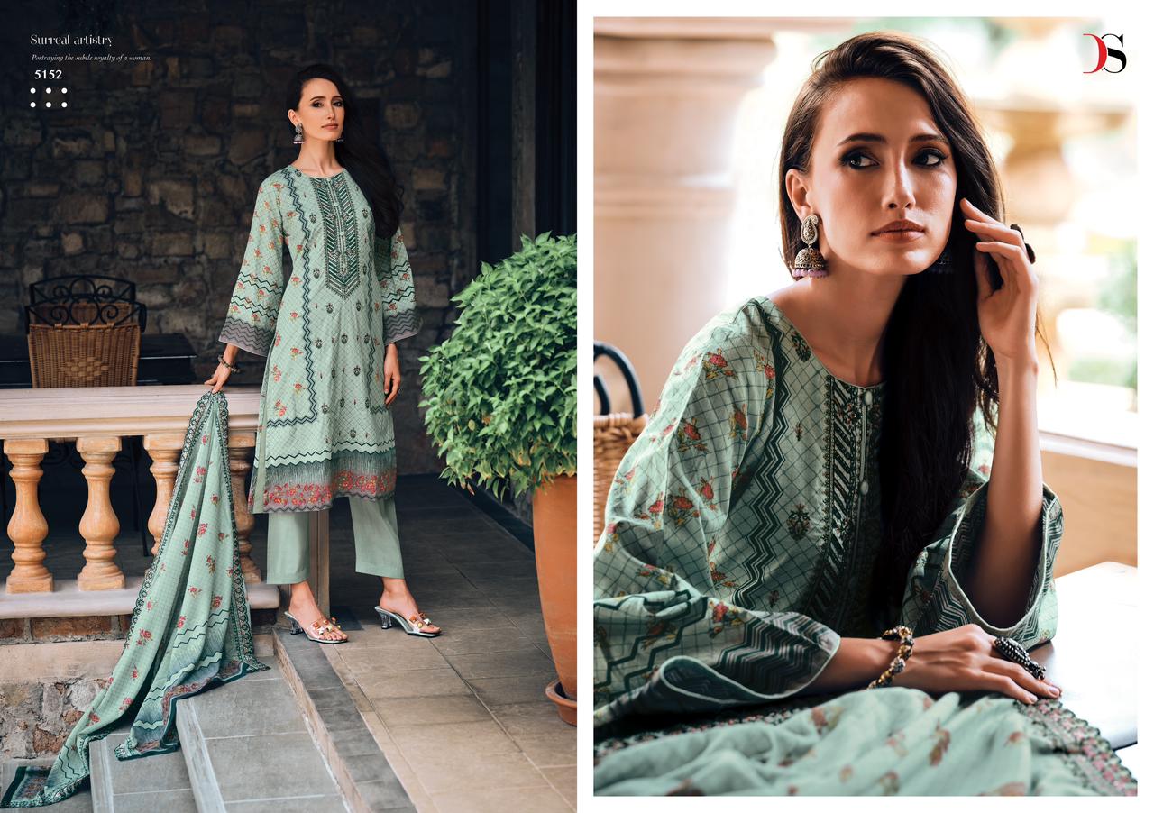 Deepsy Bin Saeed 5 Lawn Collection Pakistani Suits
